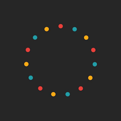 Rolling Circles animation